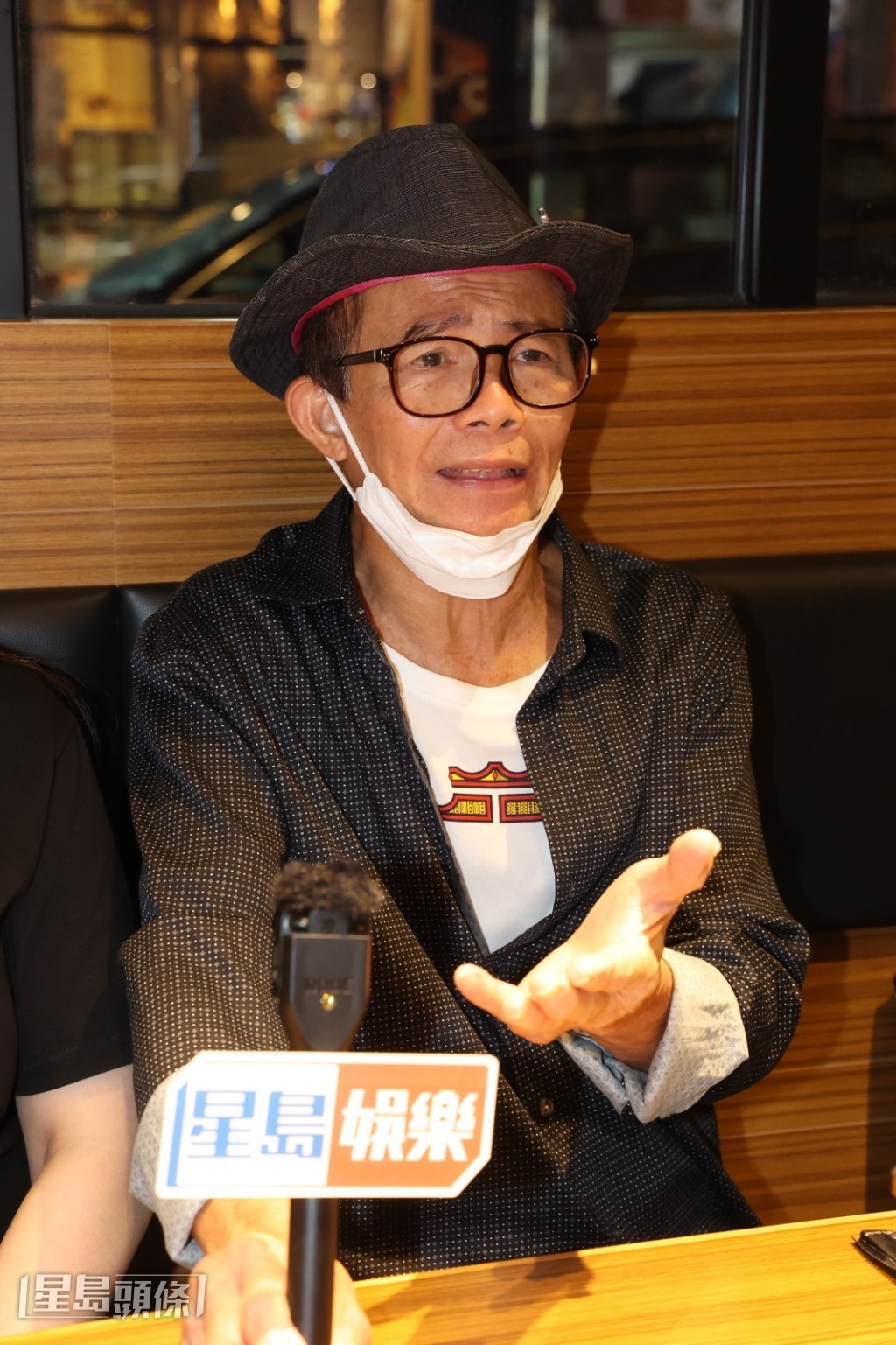 梅啟明一講到姪仔就非常激動,揚言要「等天收」。 梅啟明一講到姪仔就非常激動,揚言要「等天收」。