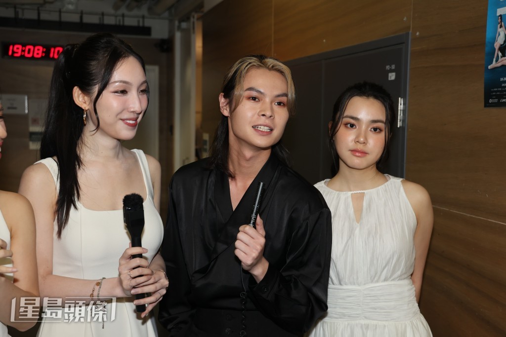 Tiger唔認為「禿鷹小組」留港拍團綜是厚此薄彼。 Tiger唔認為「禿鷹小組」留港拍團綜是厚此薄彼。