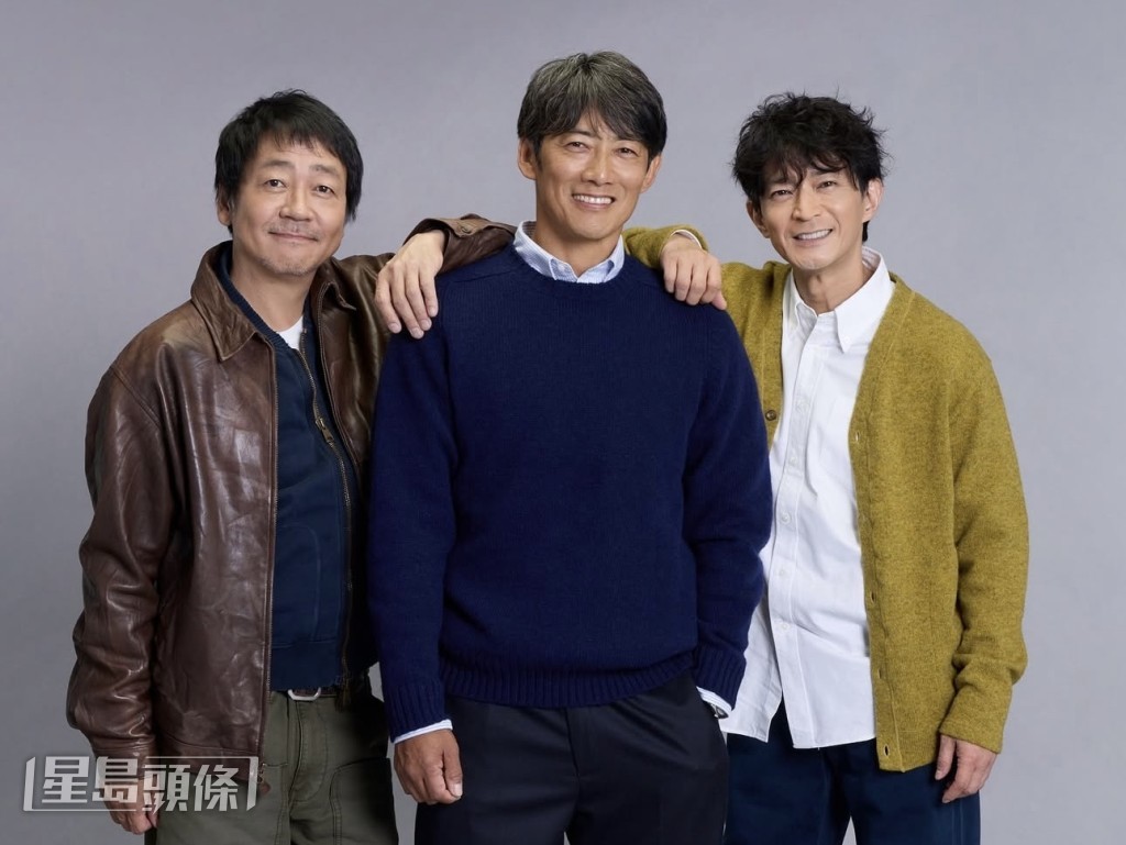 《波子汽水猴子》大森南朋、反町隆史、津田健次郎。 《波子汽水猴子》大森南朋、反町隆史、津田健次郎。