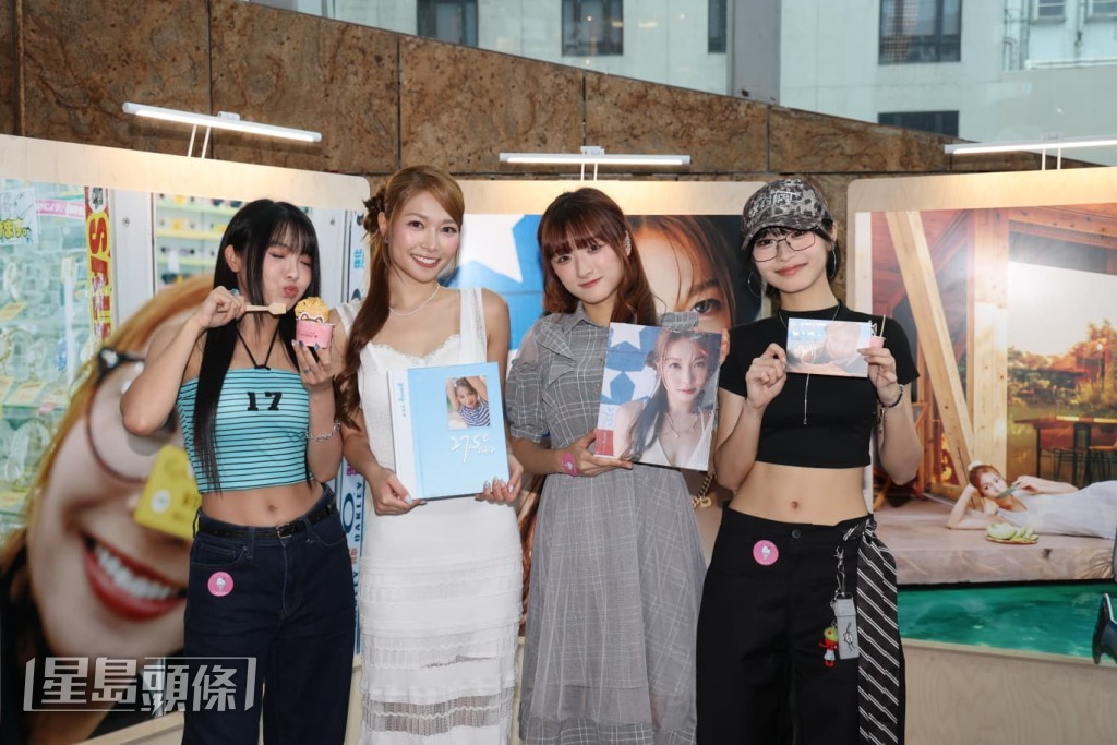 Yanny表示，與MeiMei、Ah Yo及Tania（陳紀澄）四個人一起遇上一個好團隊，正在溝通之中。