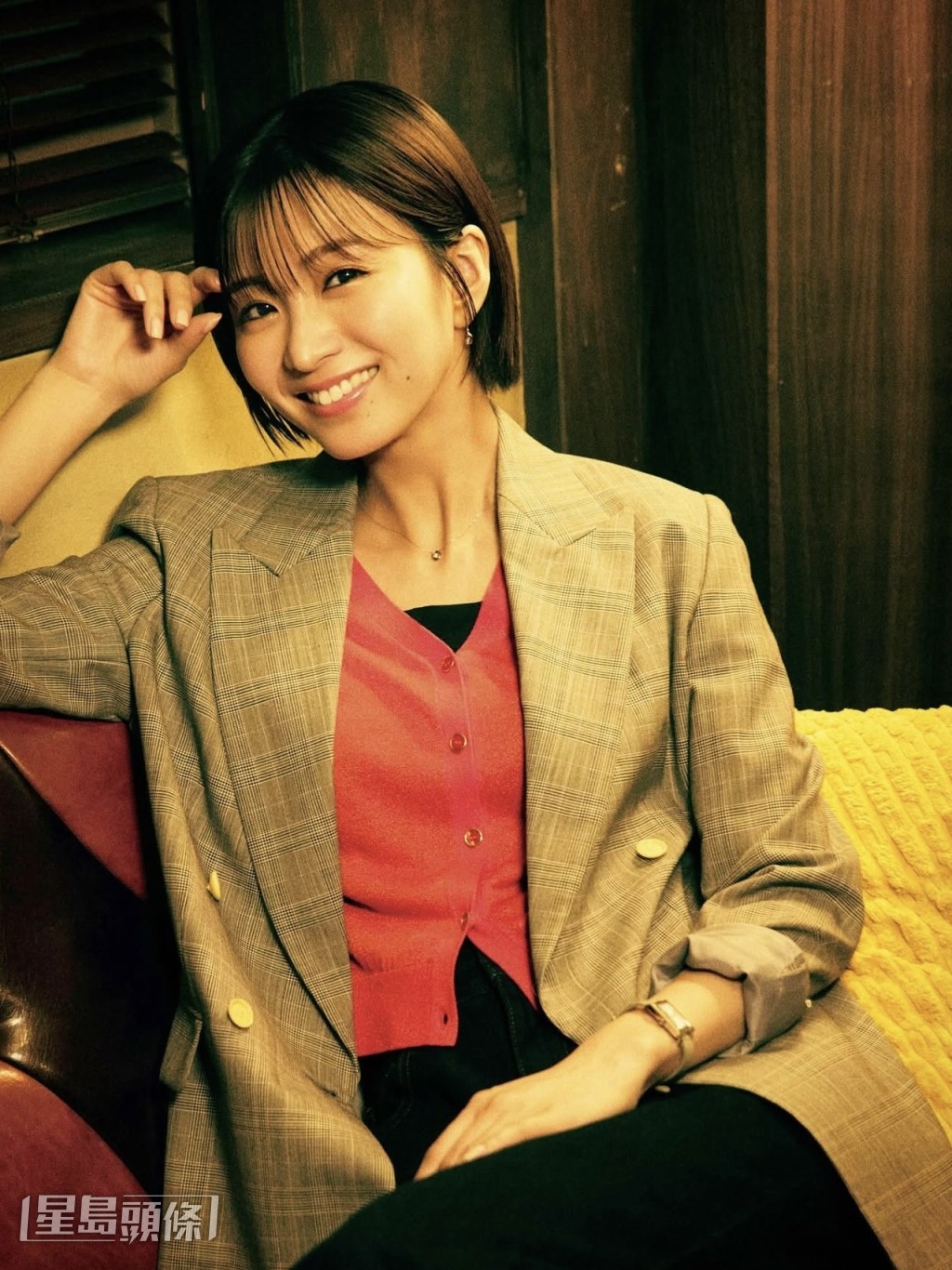 岡崎紗繪在新劇飾演玉木宏拍檔栗田凜。 岡崎紗繪在新劇飾演玉木宏拍檔栗田凜。