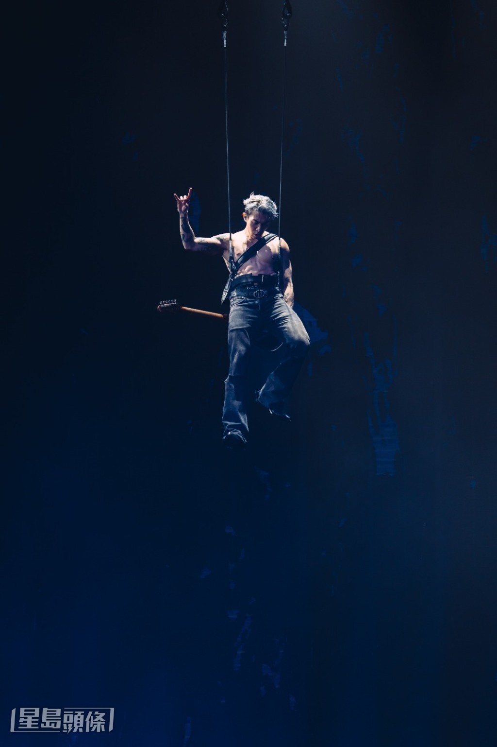 一連兩場《TYSON YOSHI THE VILLAIN LIVE IN MACAO》昨晚在倫敦人綜藝館開鑼。