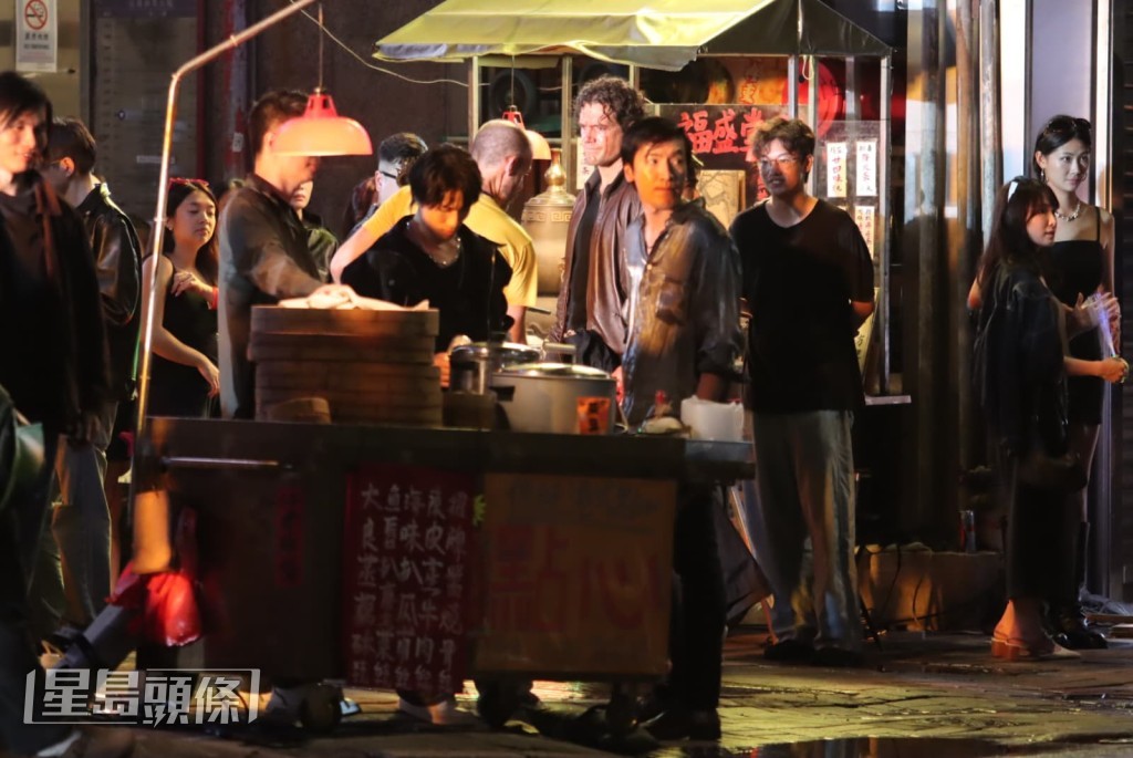 《挑戰者》在中環中心拍攝。 《挑戰者》在中環中心拍攝。