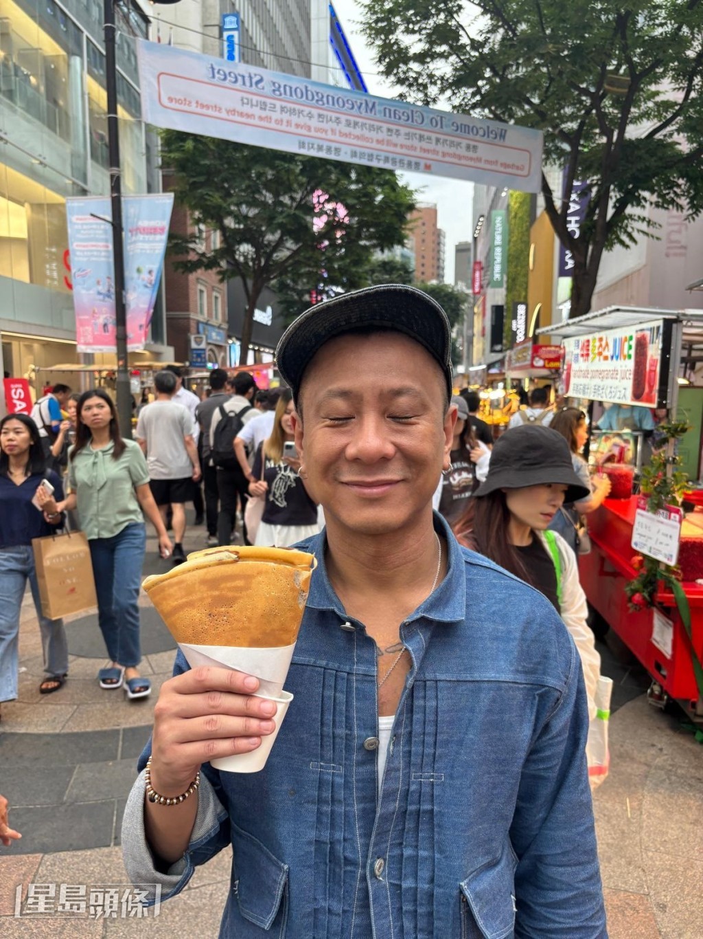 朱康趁機品嚐當地美食! 朱康趁機品嚐當地美食!