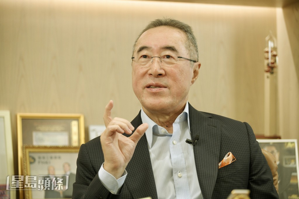 唐英年认同现时是减辣时机。陈浩元摄
