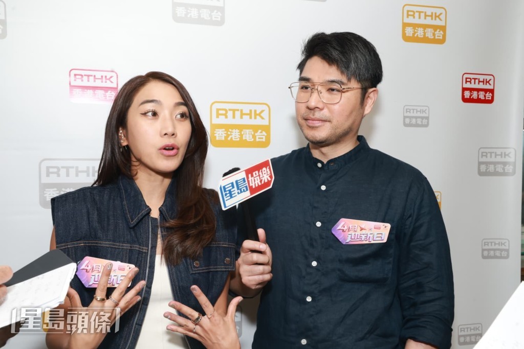 姜丽文表示现在的情绪很好很开心。