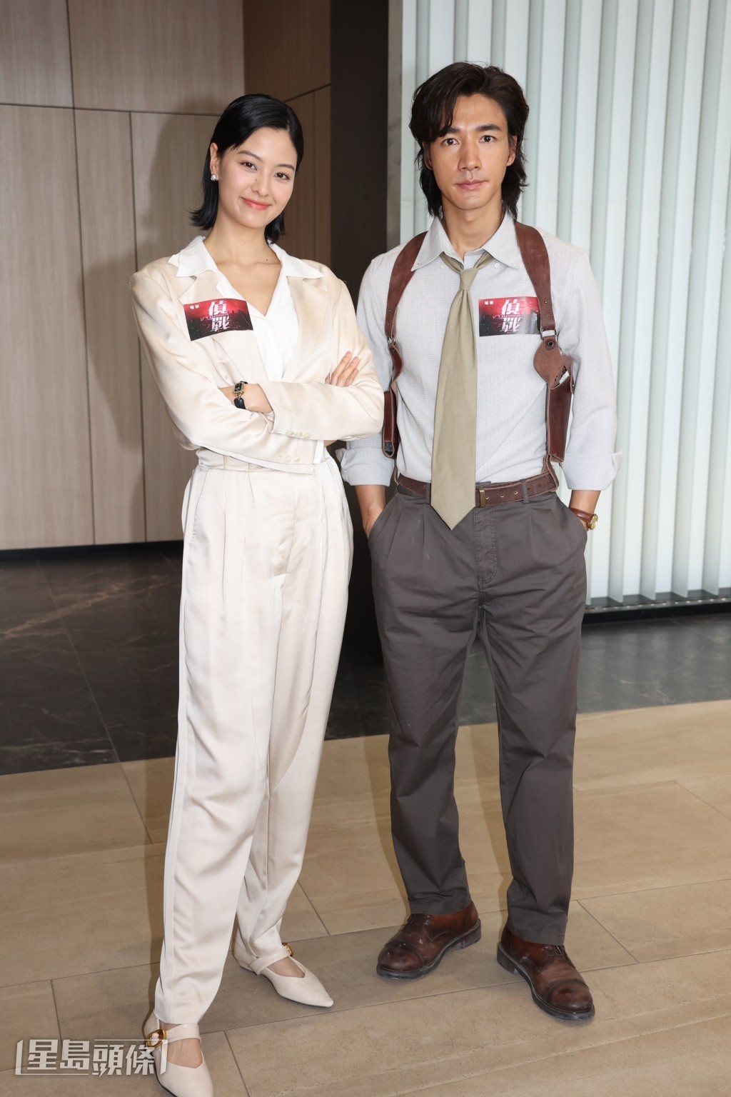Amy演法醫助理,是專業角色,此沙則是警察。 Amy演法醫助理,是專業角色,此沙則是警察。