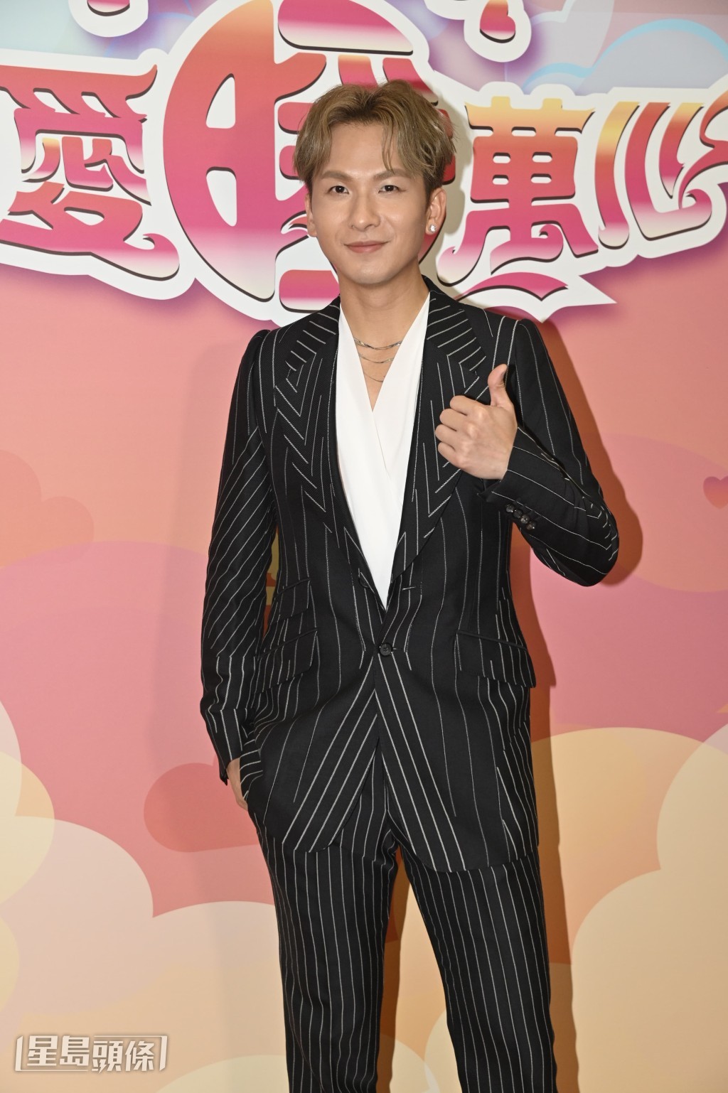 談到可會似Tyson Yoshi一樣騷肌,他笑說:「太勁啦!」 談到可會似Tyson Yoshi一樣騷肌,他笑說:「太勁啦!」