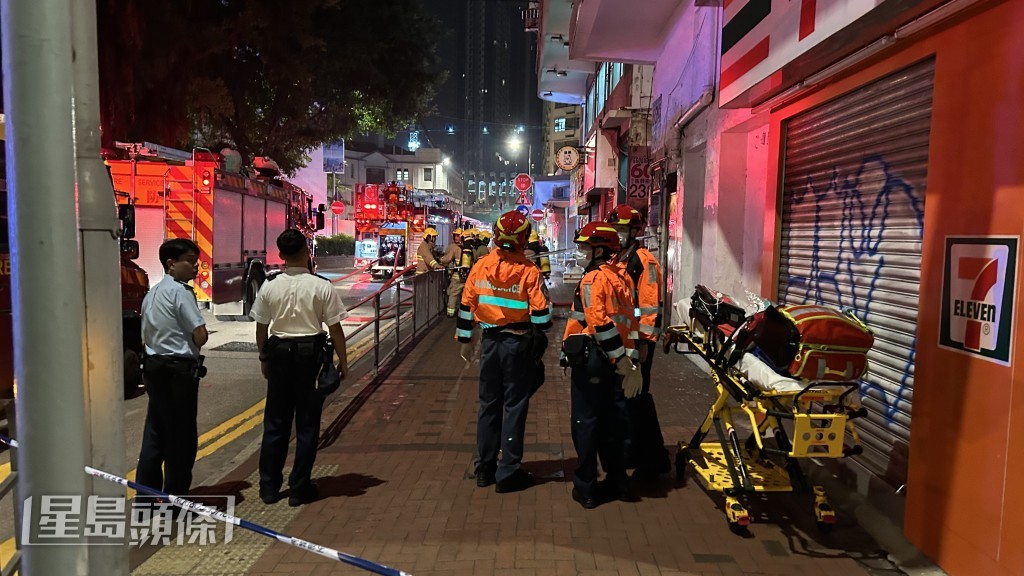 事件中無人受傷，約50人自行疏散。蔡楚輝攝