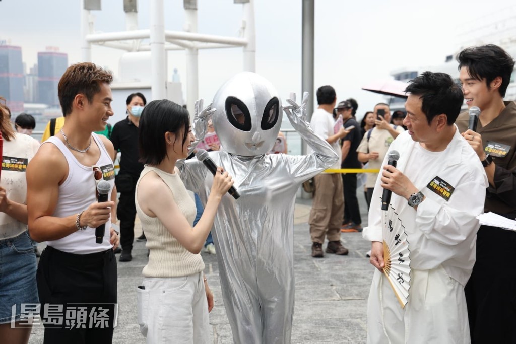 倪嘉雯表示劇中有很多得意造型,所以玩得好開心。 倪嘉雯表示劇中有很多得意造型,所以玩得好開心。