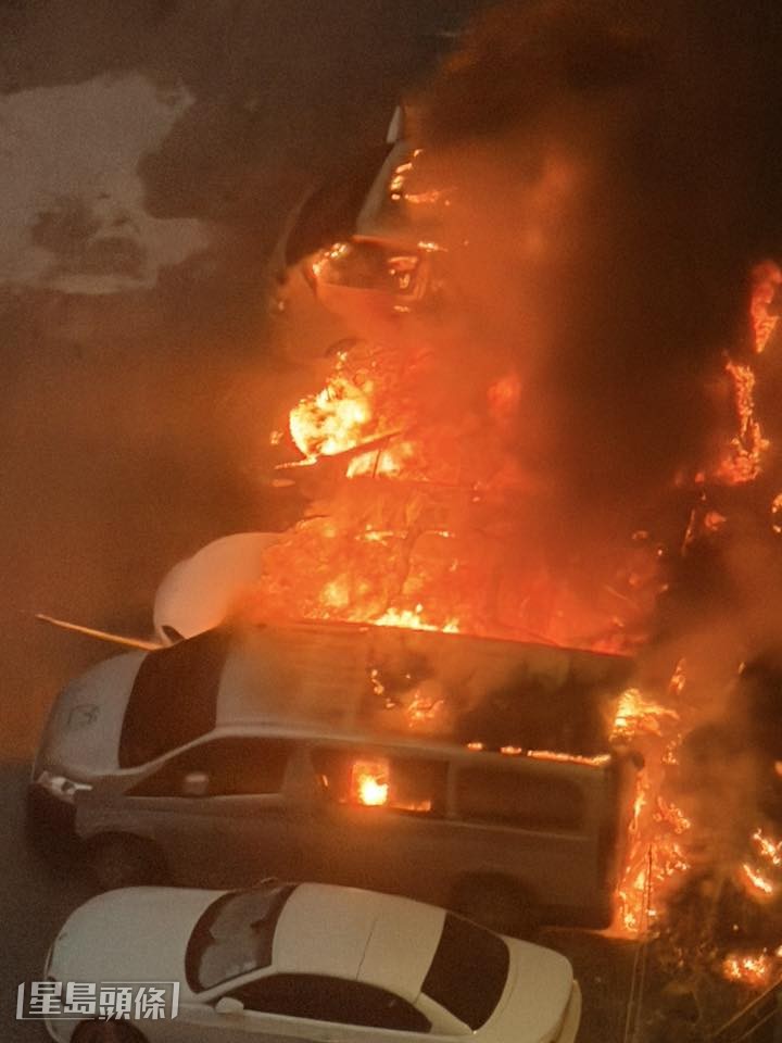 火勢猛烈。fb和田邨關注組 