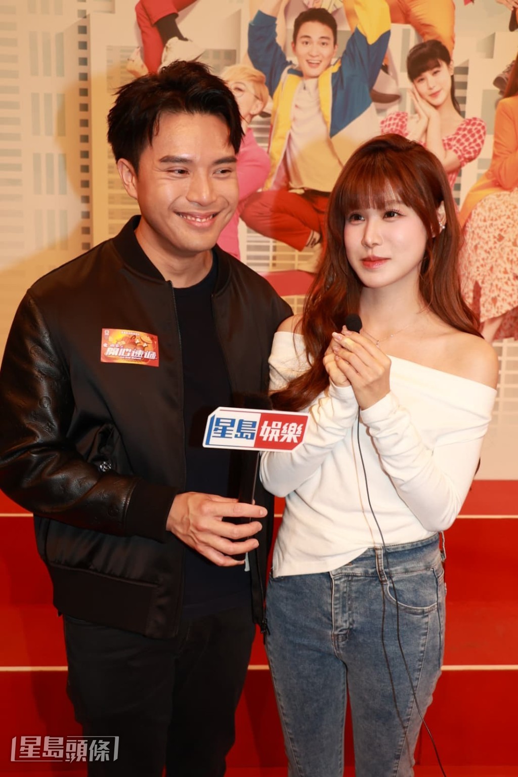 問找古佩玲不是近水樓台?他即笑指她「走唔甩」。 問找古佩玲不是近水樓台?他即笑指她「走唔甩」。