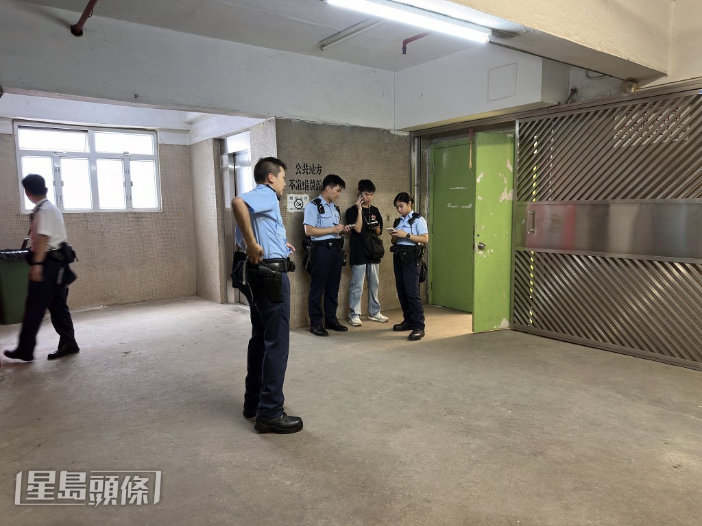 警方到場調查。梁國峰攝