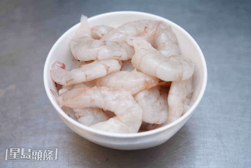 白蝦適合做蝦膠。