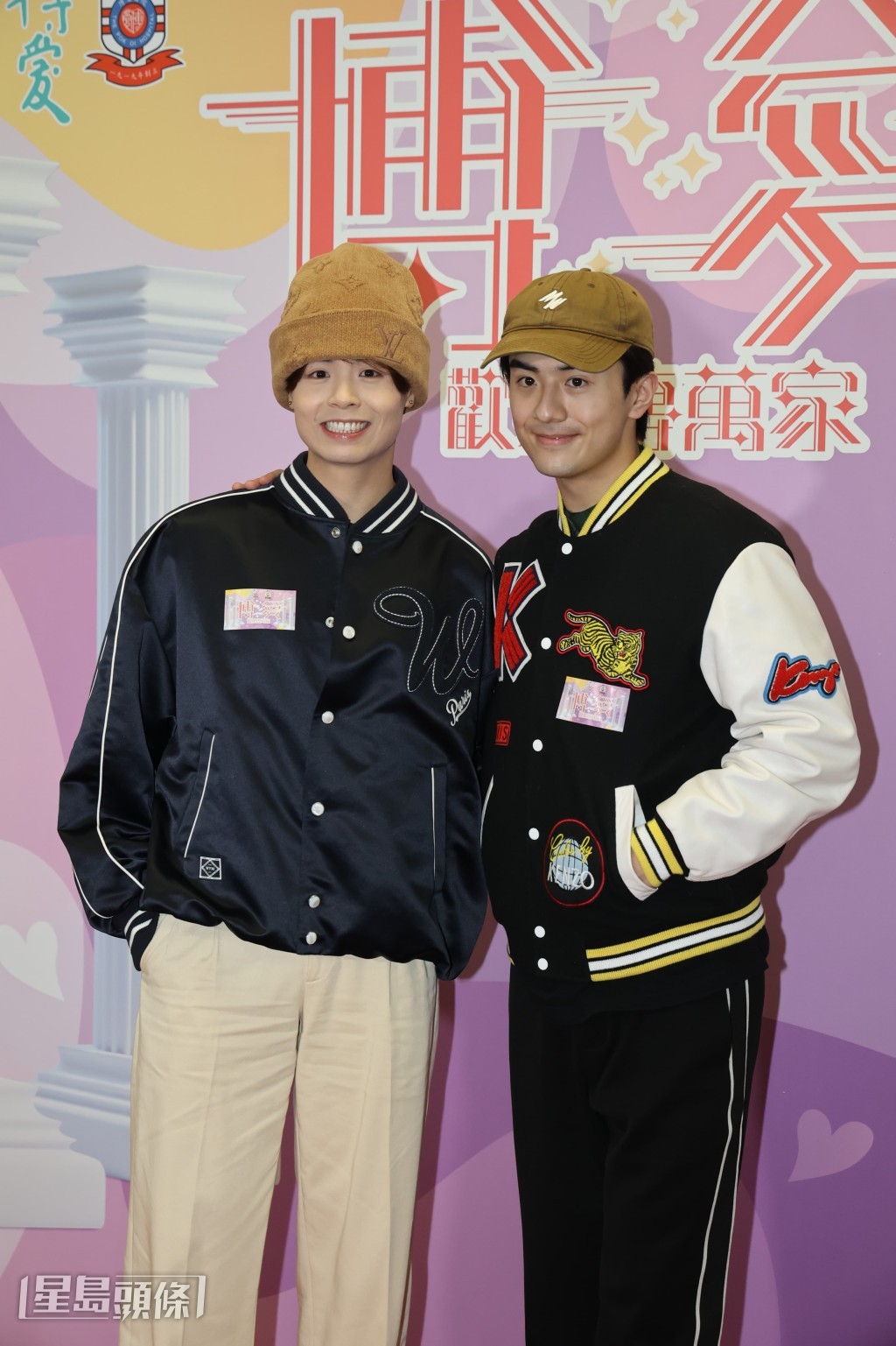 兩人表示明晚將會與張馳豪合唱。 兩人表示明晚將會與張馳豪合唱。