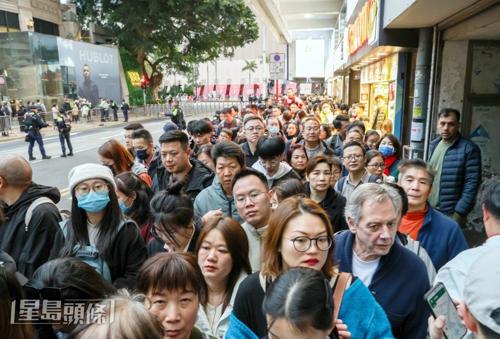 內地春節黃金周長假期間，共有140萬旅客訪港。資料圖片