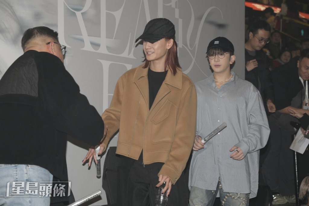 Anson Lo(盧瀚霆）孖Jeremy (李駿傑)到場。