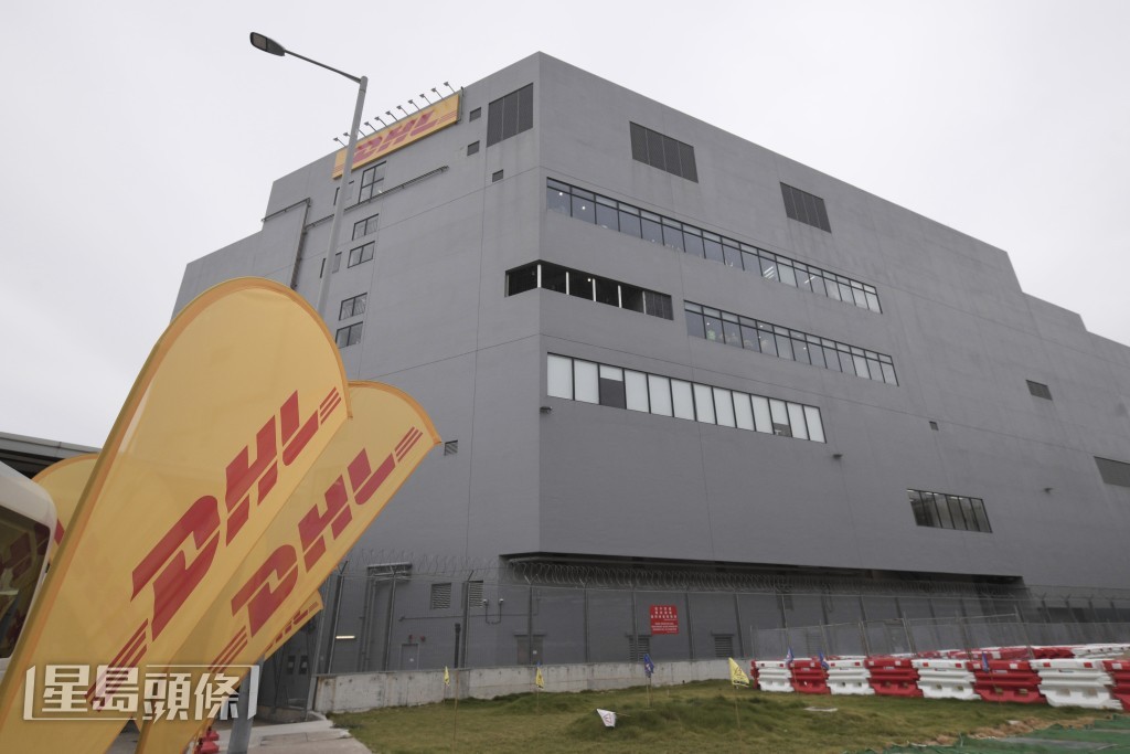 DHL express第三期扩建工程投资32亿元。陈浩元摄