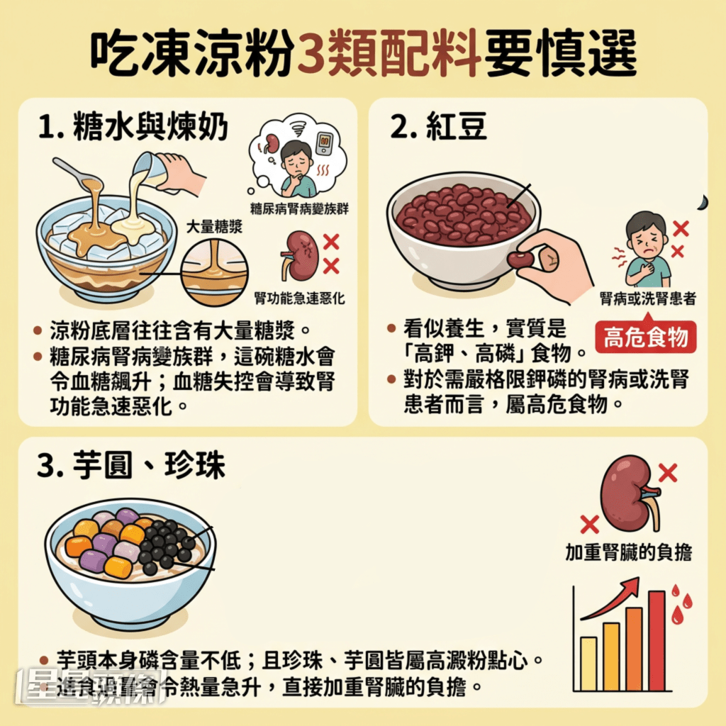 吃冻凉粉3类配料要慎选 吃冻凉粉3类配料要慎选