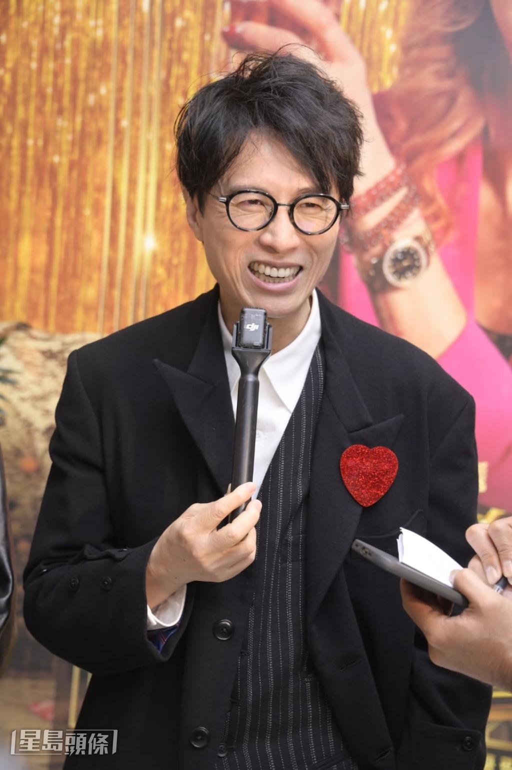 子華表示現已肥返10磅，好開心可以正常吃東西。