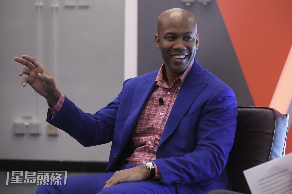 NBA名宿馬貝利（Stephon  Marbury）近日透過高才通A類向入境處遞交申請。陳浩元攝