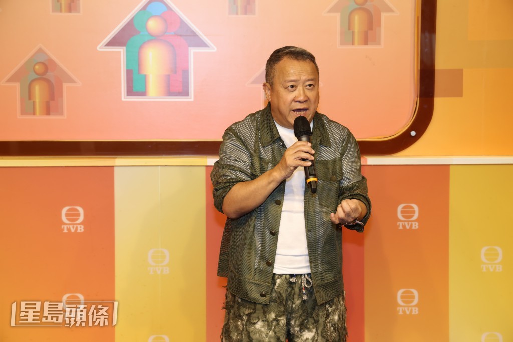 曾志偉特地到場並對Shaun讚不絕口。 曾志偉特地到場並對Shaun讚不絕口。