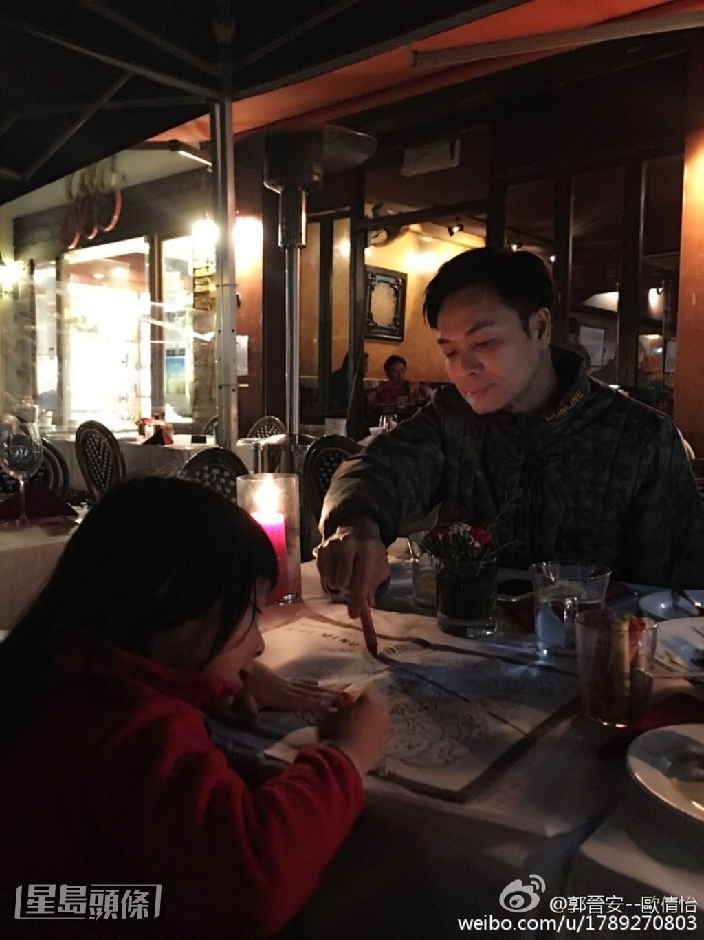 安仔指愛女善解人意又窩心,跟女女傾偈都會很開心。 安仔指愛女善解人意又窩心,跟女女傾偈都會很開心。