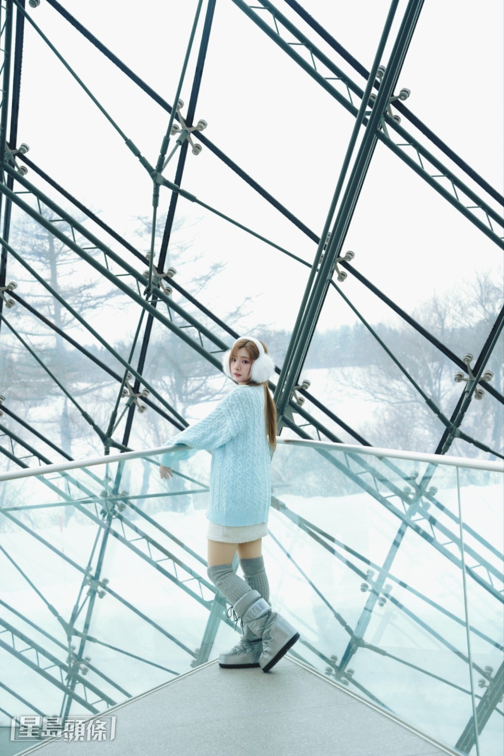 阿蛋在北海道進修兩星期。