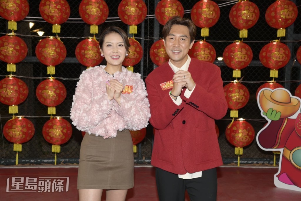 陈庭欣大赞身旁的谭俊彦是位好老公。