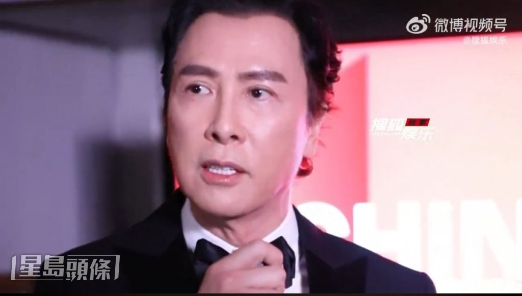 甄子丹還指功夫片可以與藝術結合,令影片更富層次。 甄子丹還指功夫片可以與藝術結合,令影片更富層次。