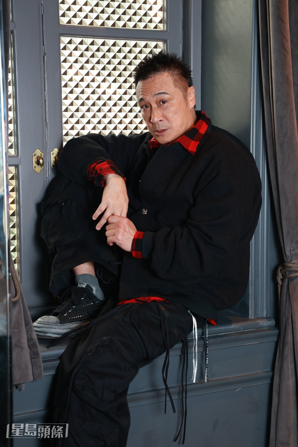 鎮宇透露自己有個好crazy的故事想拍出來，希望找到人合作。