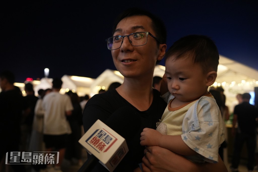何先生计划趁国庆假期再来港，期望届时也有这类市集。吴艳玲摄