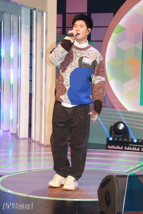 張與辰笑言緊張過參加《中年好聲音》。 張與辰笑言緊張過參加《中年好聲音》。