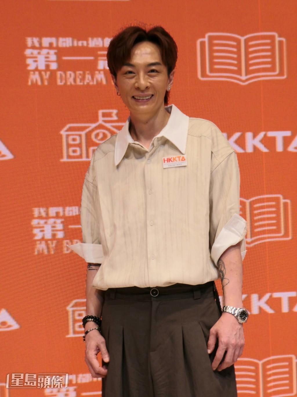 為了排練他申請長假期，更認為就算有壓力都等於動力，