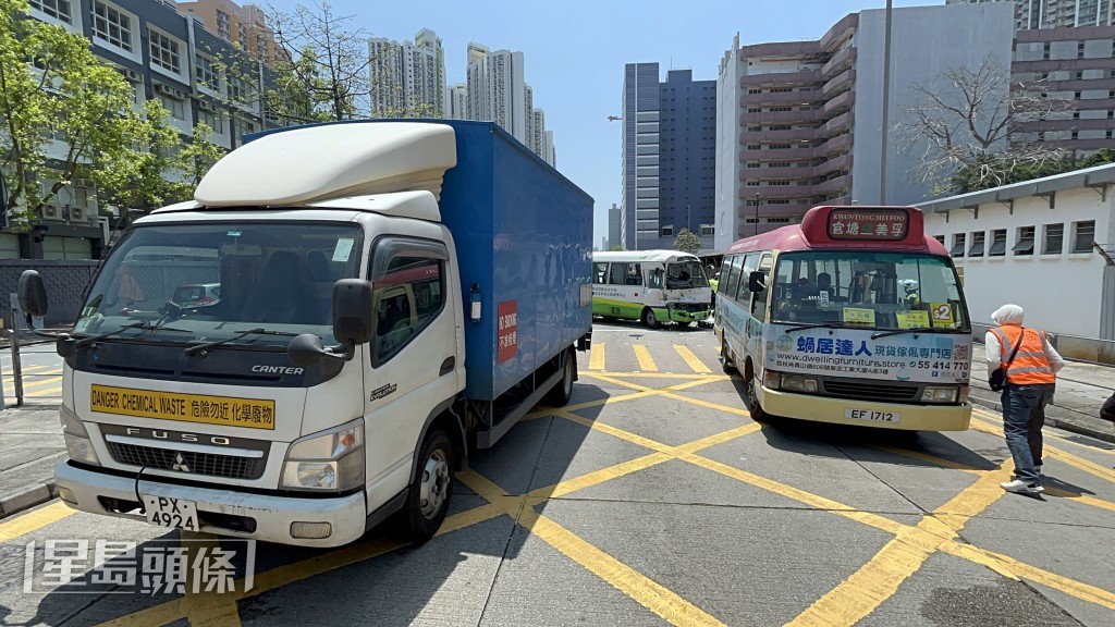 警方在場調查。楊偉亨攝