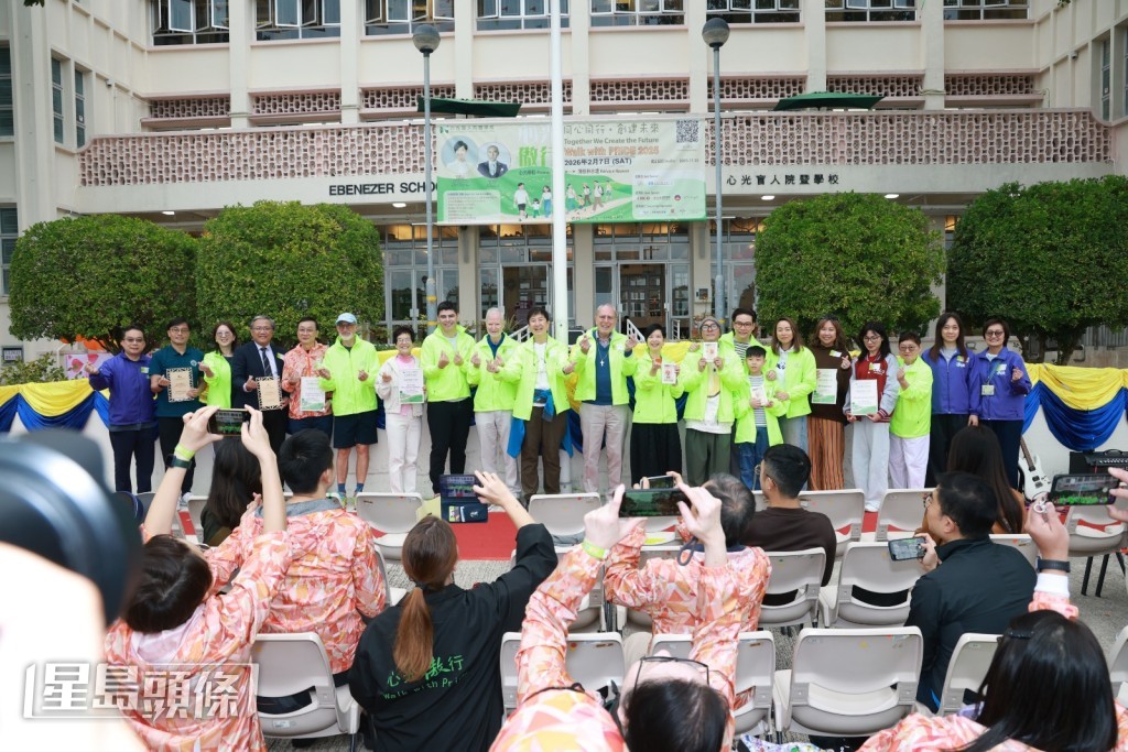 第七年參與該活動的蘇永康，透露曾居住心光學校對面。
