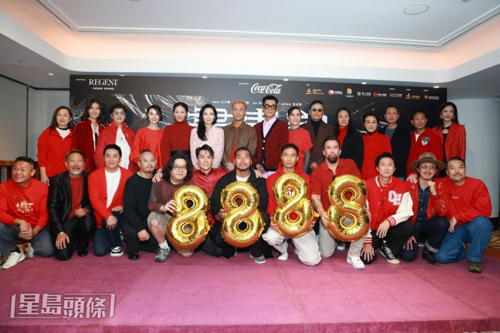 《尋秦記》慶功宴即場公布港澳票房衝破8888萬。
