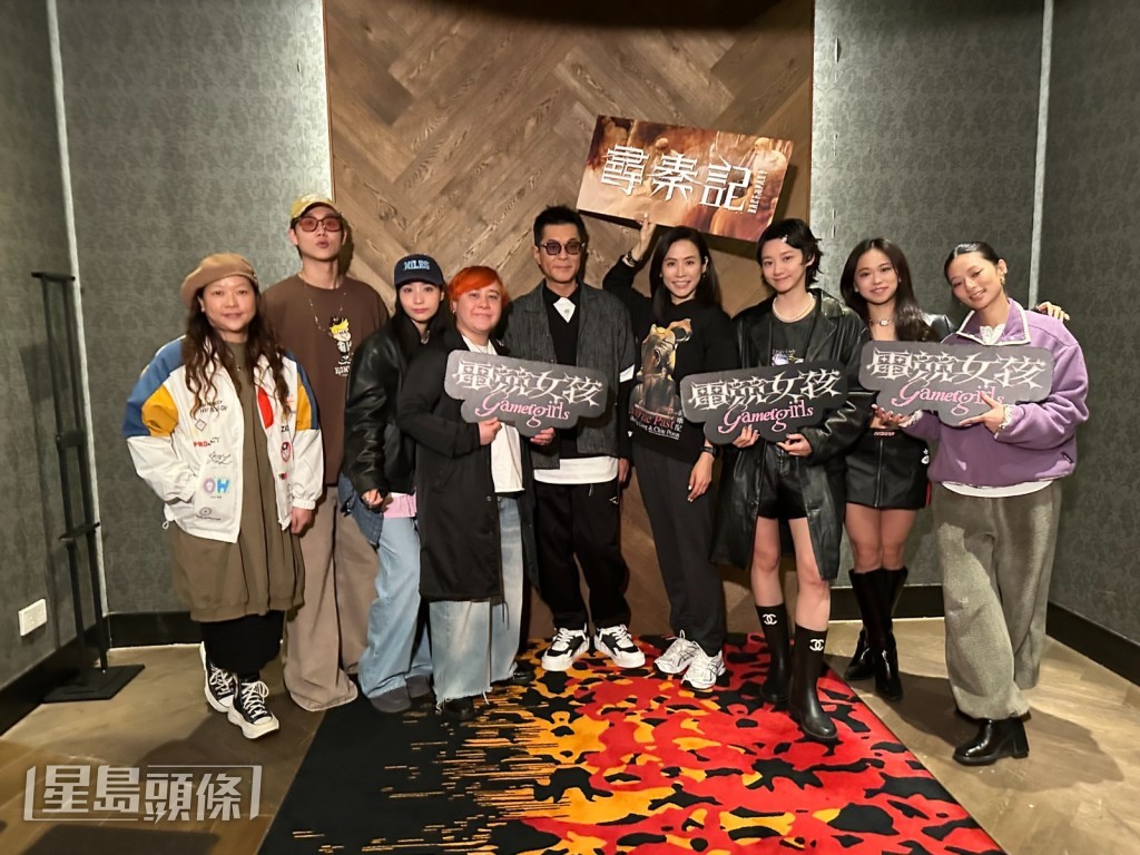 獲得《尋秦記》正面鼓勵，聯合拍reel、拍照加油支持。