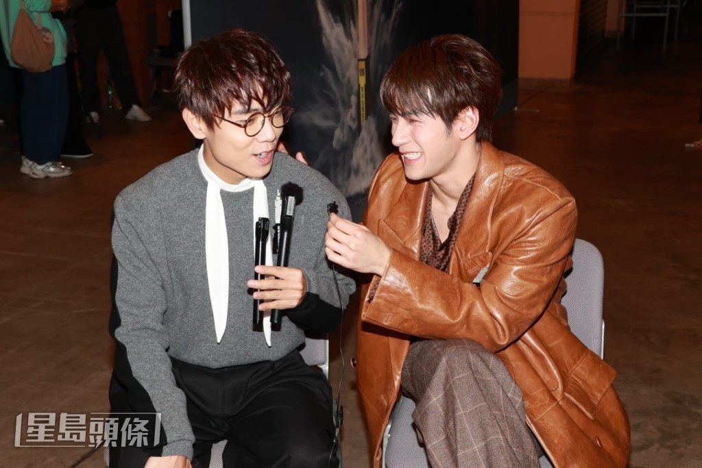 家謙笑言連慰勞飯都未請食，叉燒飯都收貨。