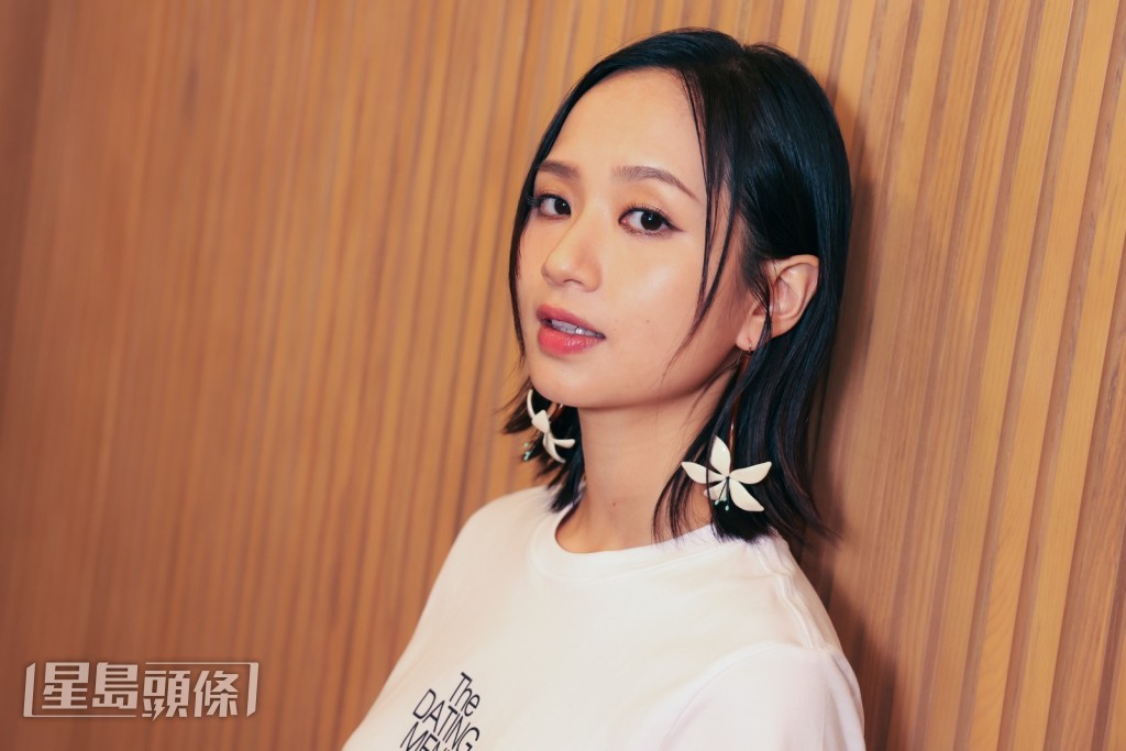 梁雍婷笑言現實中如果有男生像戲中的小野那樣為她下廚,即會加分。 梁雍婷笑言現實中如果有男生像戲中的小野那樣為她下廚,即會加分。