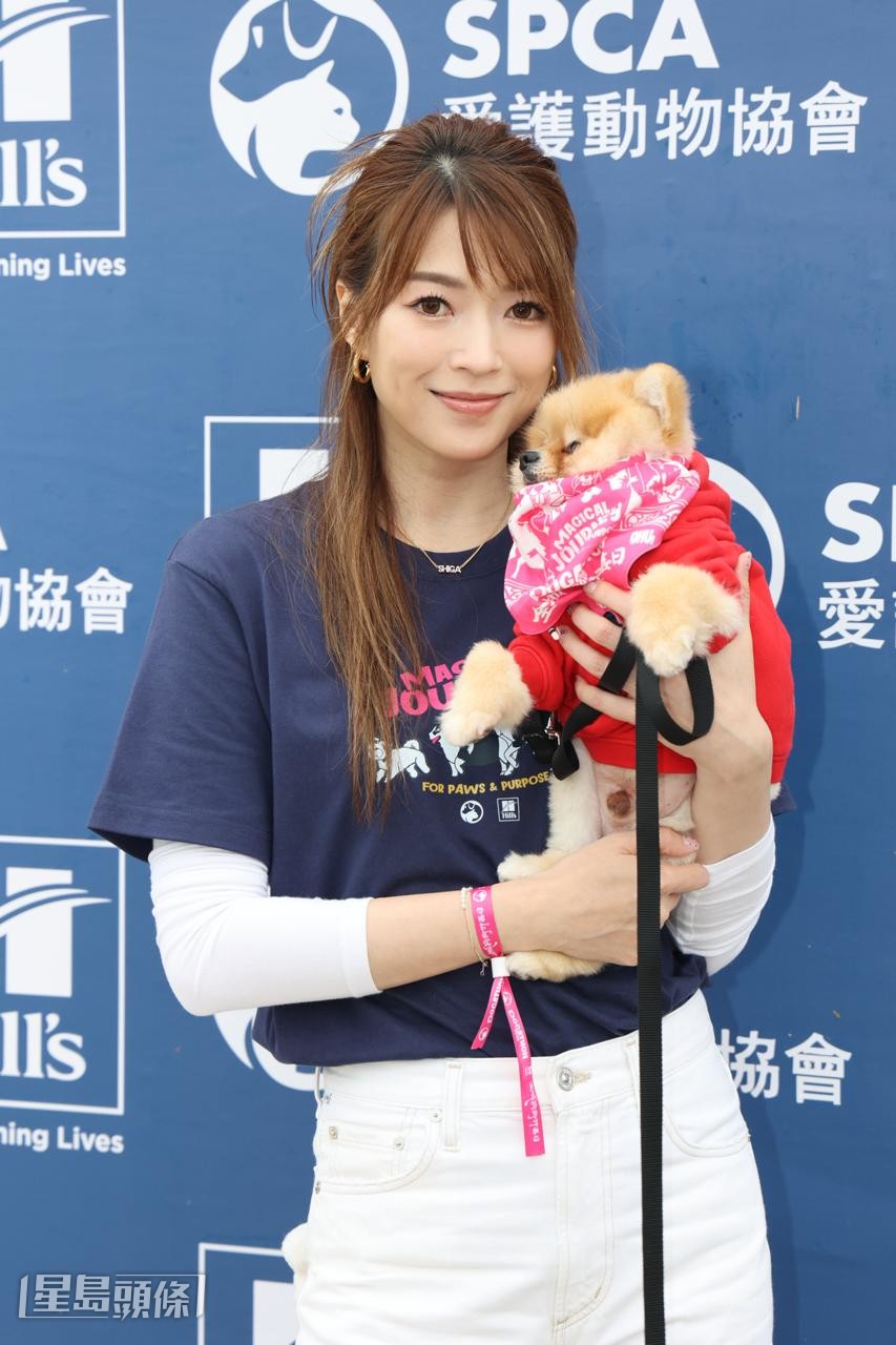 Shiga经常教导女儿不要胡乱碰爱犬。