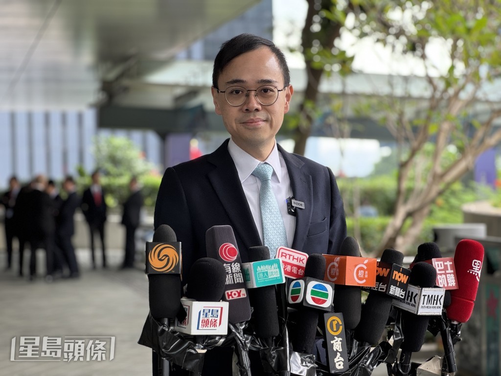 民建聯黃俊碩報名,競逐連任會計界。 民建聯黃俊碩報名,競逐連任會計界。
