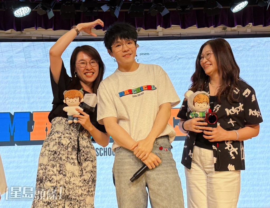 Ian好受老師們歡迎。