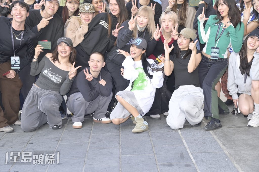 陳凱詠呼籲觀眾穿綠色服裝入場。