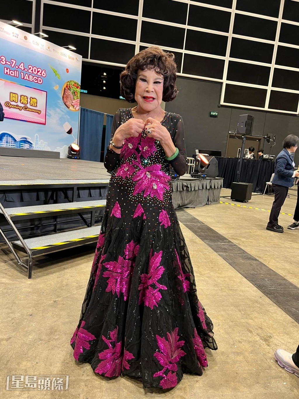 黃夏蕙現身「香港國際試食節暨優質食品博覽2026」。 黃夏蕙現身「香港國際試食節暨優質食品博覽2026」。