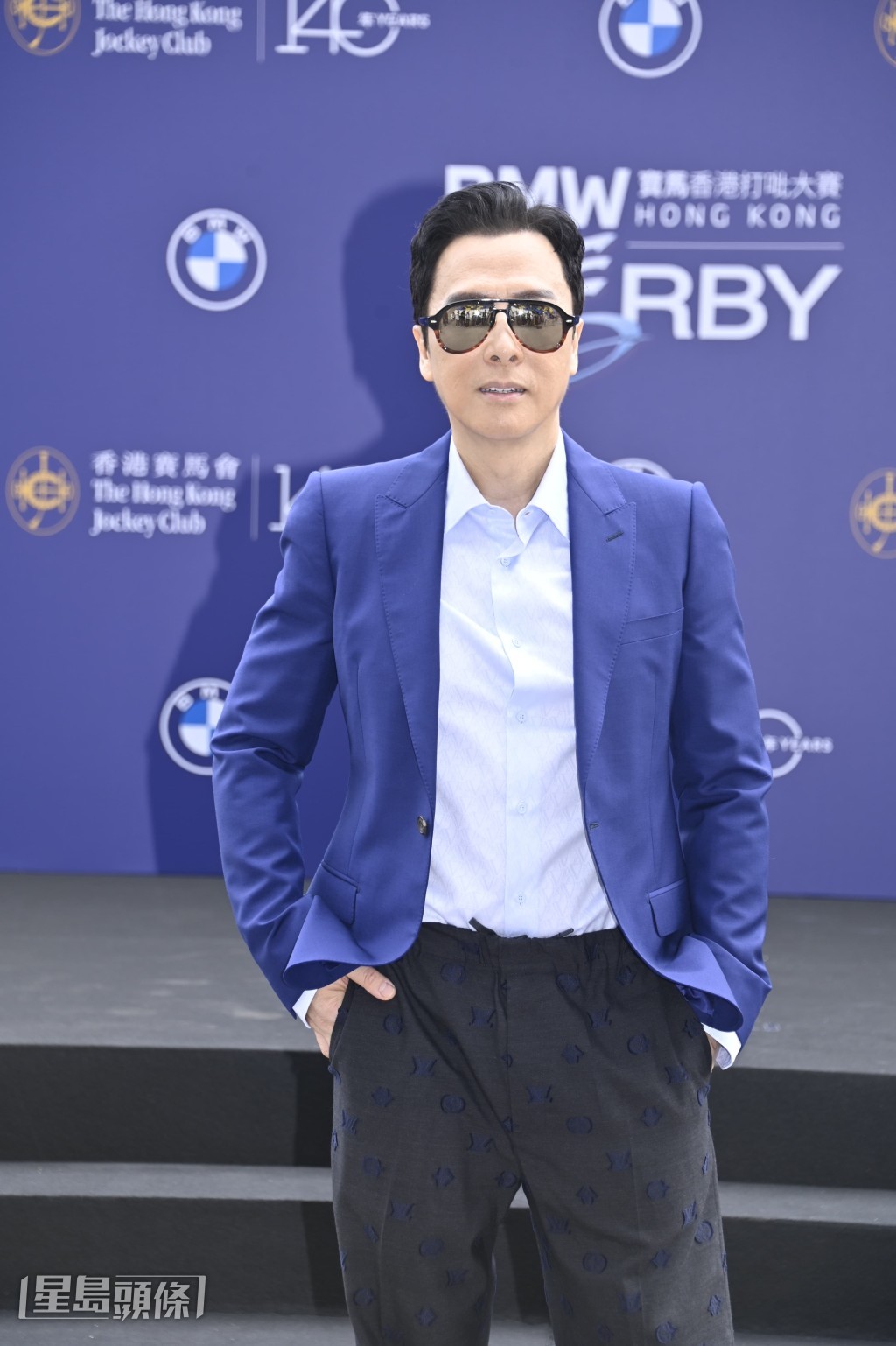 子丹笑言有次終於有時間與太太到馬場支持愛駒，可惜愛駒跑倒數第二。