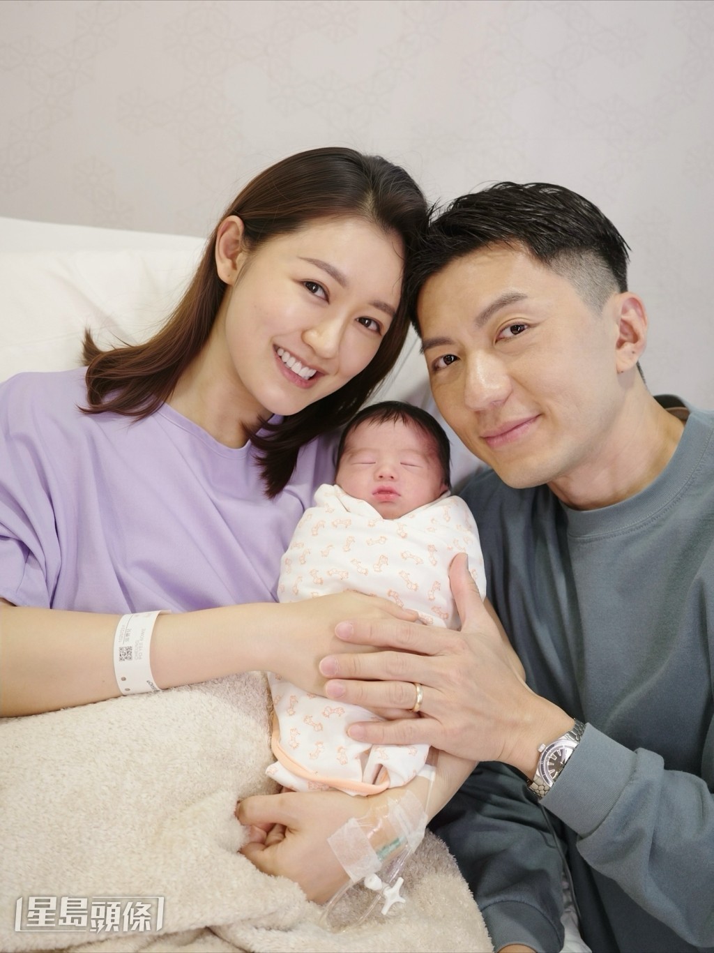 問太太是否知道?他笑言在太太入產房前才講。 問太太是否知道?他笑言在太太入產房前才講。