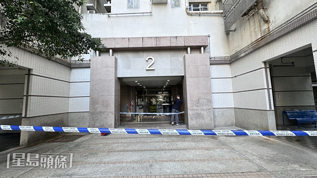 警方封鎖現場調查。梁國峰攝