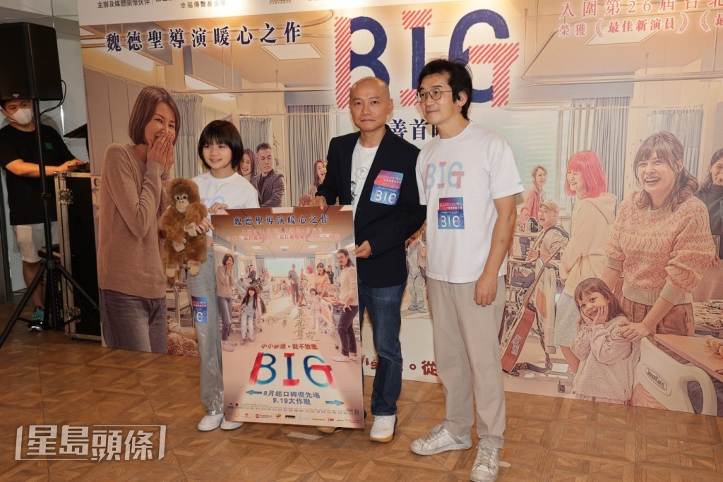 魏德聖表示每個小演員都願意剃光頭令他感意外。