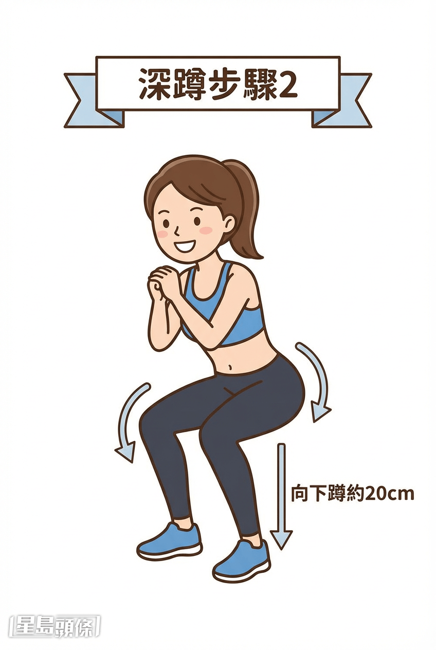 30秒深蹲防失智